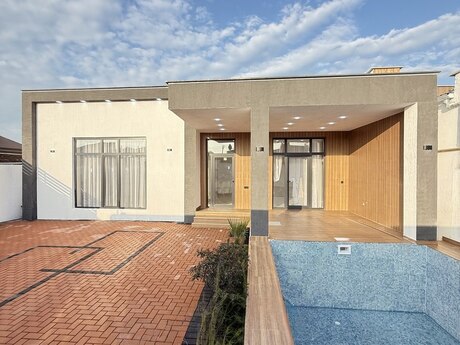 4 otaqlı həyət evi/bağ evi - Mərdəkan q. - 160 m²