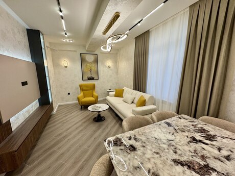 3 otaqlı yeni tikili - Həzi Aslanov m. - 90 m²