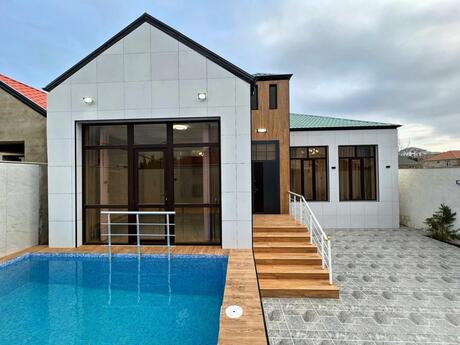 4 otaqlı həyət evi/bağ evi - Şağan q. - 150 m²