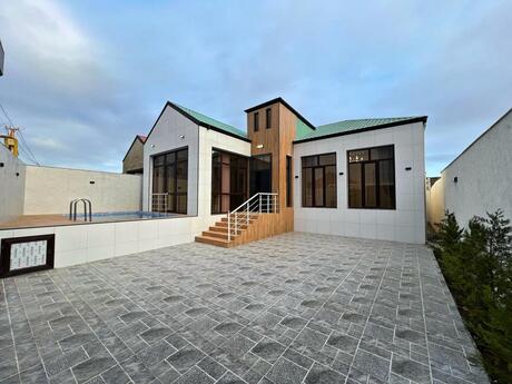 4 otaqlı həyət evi/bağ evi - Şağan q. - 150 m²