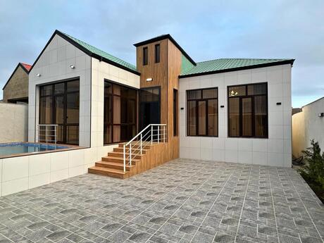 4 otaqlı həyət evi/bağ evi - Şağan q. - 150 m²
