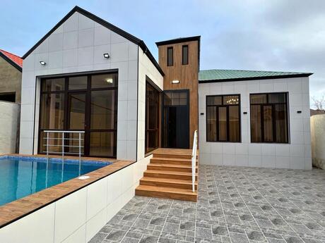 4 otaqlı həyət evi/bağ evi - Şağan q. - 150 m²