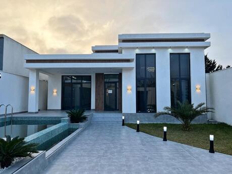 4 otaqlı həyət evi/bağ evi - Mərdəkan q. - 160 m²