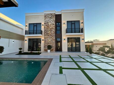 5 otaqlı həyət evi/bağ evi - Mərdəkan q. - 280 m²