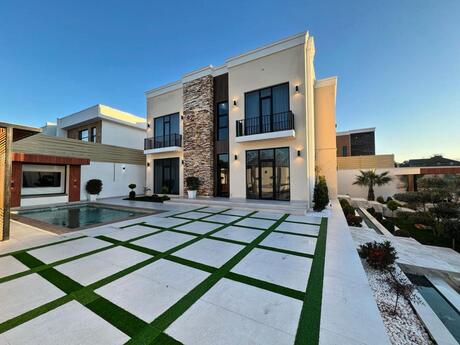 5 otaqlı həyət evi/bağ evi - Mərdəkan q. - 280 m²