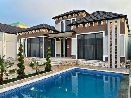 4 otaqlı həyət evi/bağ evi - Şüvəlan q. - 190 m²