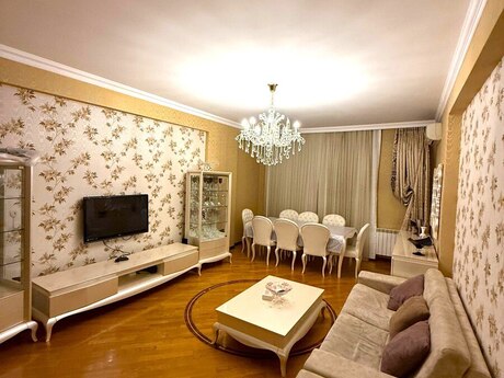 3 otaqlı yeni tikili - Nəriman Nərimanov m. - 130 m²