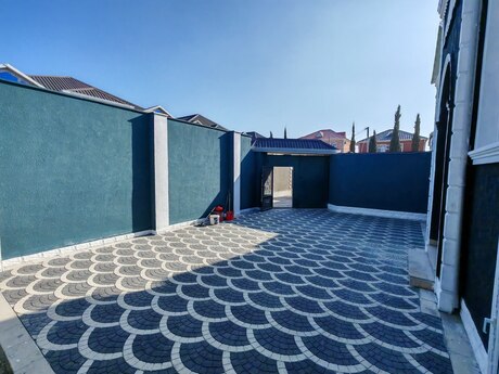 4 otaqlı həyət evi/bağ evi - Savalan q. - 125 m²