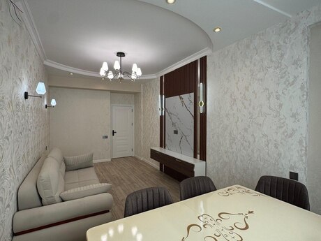 3 otaqlı yeni tikili - Həzi Aslanov m. - 113 m²