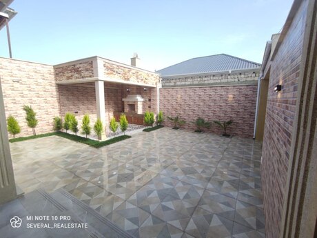 3 otaqlı həyət evi/bağ evi - Binə q. - 100 m²