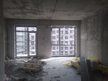 1 otaqlı yeni tikili - Bakıxanov q. - 50.4 m²