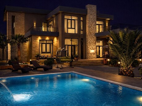6 otaqlı həyət evi/bağ evi - Bilgəh q. - 500 m²