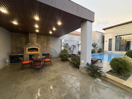 4 otaqlı həyət evi/bağ evi - Mərdəkan q. - 290 m²