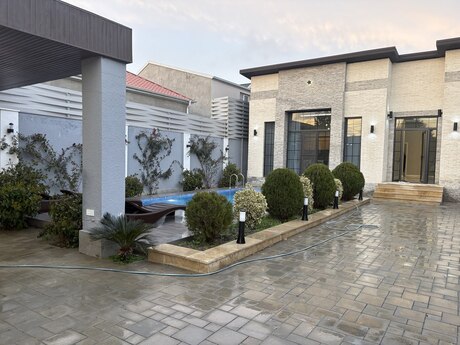 4 otaqlı həyət evi/bağ evi - Mərdəkan q. - 290 m²