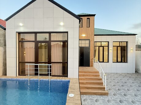 4 otaqlı həyət evi/bağ evi - Buzovna q. - 155 m²