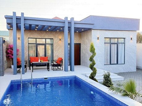 4 otaqlı həyət evi/bağ evi - Mərdəkan q. - 170 m²