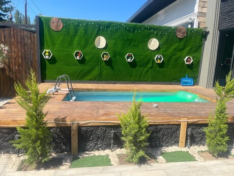 4 otaqlı həyət evi/bağ evi - Novxanı q. - 160 m²