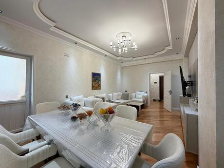 3 otaqlı yeni tikili - Həzi Aslanov m. - 103 m²