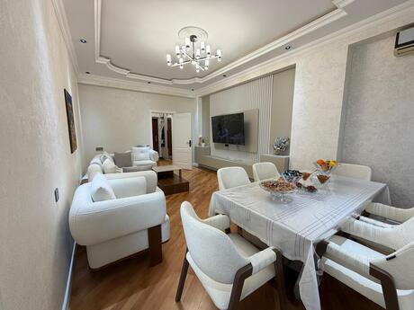 3 otaqlı yeni tikili - Həzi Aslanov m. - 103 m²