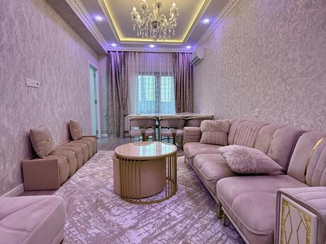 2-комн. новостройка - м. Насими - 63 м²