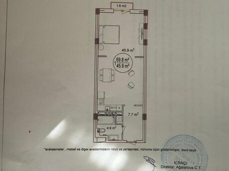 2 otaqlı mənzil, 69,8 m², Sea Breeze Palazzo Del Mare: 238 000 ₼ 2