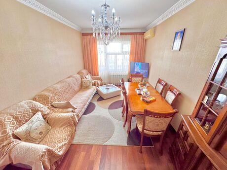 3 otaqlı köhnə tikili - Qara Qarayev m. - 65 m²