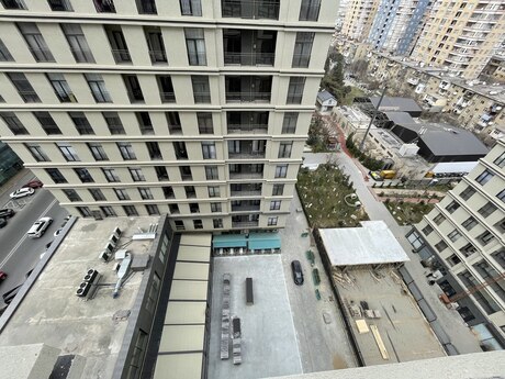 3 otaqlı yeni tikili - Nəriman Nərimanov m. - 104 m²