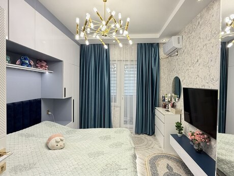 2 otaqlı köhnə tikili - Yeni Günəşli q. - 65 m²