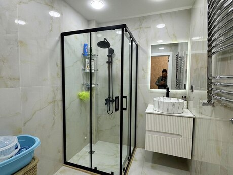 3 otaqlı yeni tikili - Həzi Aslanov m. - 103 m²