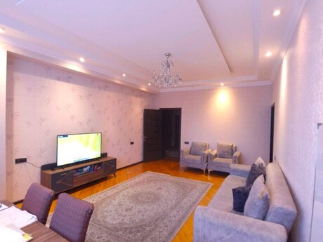 3 otaqlı yeni tikili - Həzi Aslanov m. - 90 m²