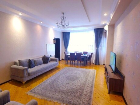 3 otaqlı yeni tikili - Həzi Aslanov m. - 90 m²