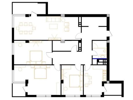 4 otaqlı yeni tikili - Bayıl q. - 165 m²
