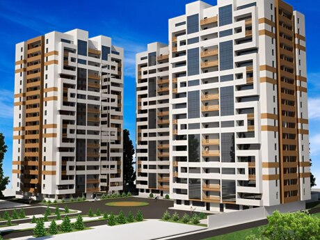 Объявление №5988390 - Баку, м. Иншаатчылар, 3-комн., 110 м², 19/19 этаж