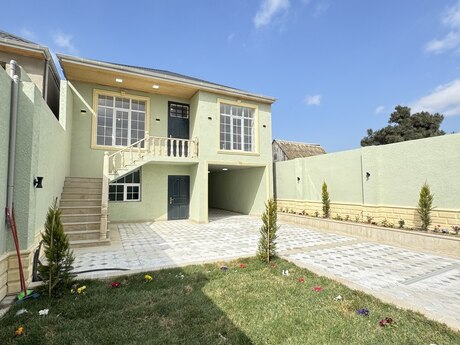 4 otaqlı həyət evi/bağ evi - Hövsan q. - 110 m²