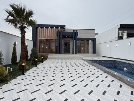 4 otaqlı həyət evi/bağ evi - Mərdəkan q. - 180 m²