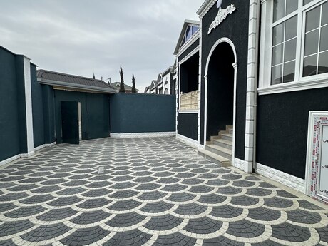 4 otaqlı həyət evi/bağ evi - Savalan q. - 110 m²