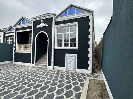 4 otaqlı həyət evi/bağ evi - Savalan q. - 110 m²