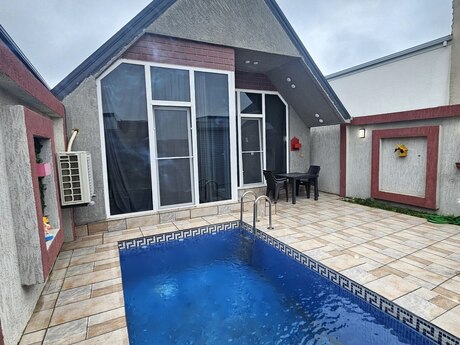 3 otaqlı həyət evi/bağ evi - Mərdəkan q. - 80 m²