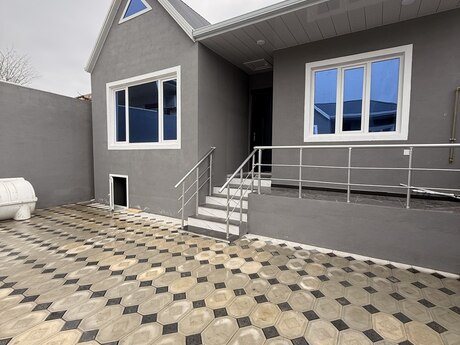 4 otaqlı həyət evi/bağ evi - Binə q. - 110 m²