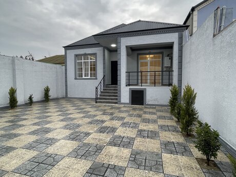 4 otaqlı həyət evi/bağ evi - Hövsan q. - 125 m²