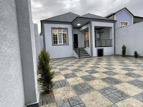 4 otaqlı həyət evi/bağ evi - Hövsan q. - 125 m²