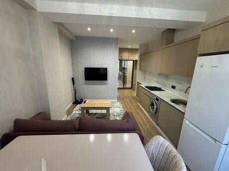 2 otaqlı yeni tikili - İnşaatçılar m. - 55 m²