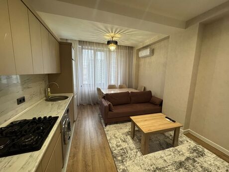 2 otaqlı yeni tikili - İnşaatçılar m. - 55 m²