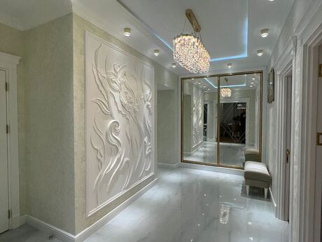 3 otaqlı yeni tikili - Şah İsmayıl Xətai m. - 160 m²