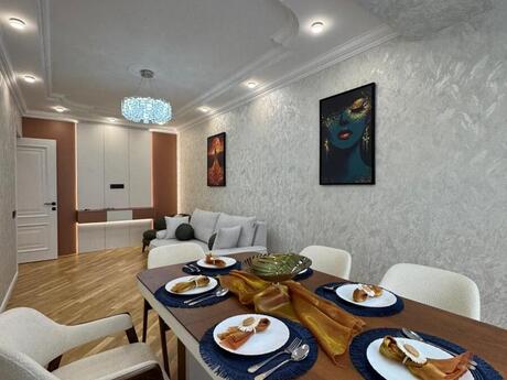 3 otaqlı yeni tikili - Xətai r. - 82 m²
