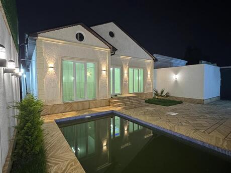 4 otaqlı həyət evi/bağ evi - Mərdəkan q. - 140 m²