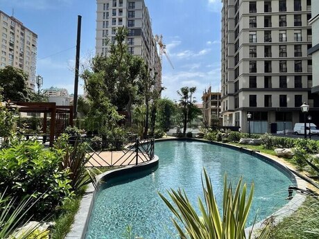 4 otaqlı yeni tikili - Nəriman Nərimanov m. - 128 m²