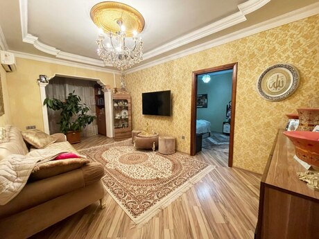 5 otaqlı köhnə tikili - Yeni Yasamal q. - 120 m²