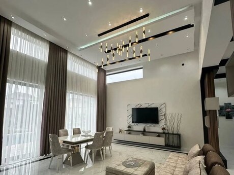 4 otaqlı həyət evi/bağ evi - Mərdəkan q. - 300 m²