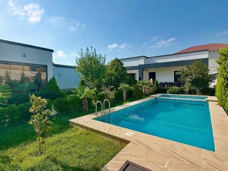 4 otaqlı həyət evi/bağ evi - Mərdəkan q. - 250 m²